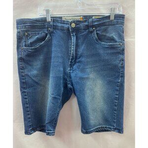 Taylor Vintage Men's Size 36  Comfort Stretch Waist 5 pocket jean shorts